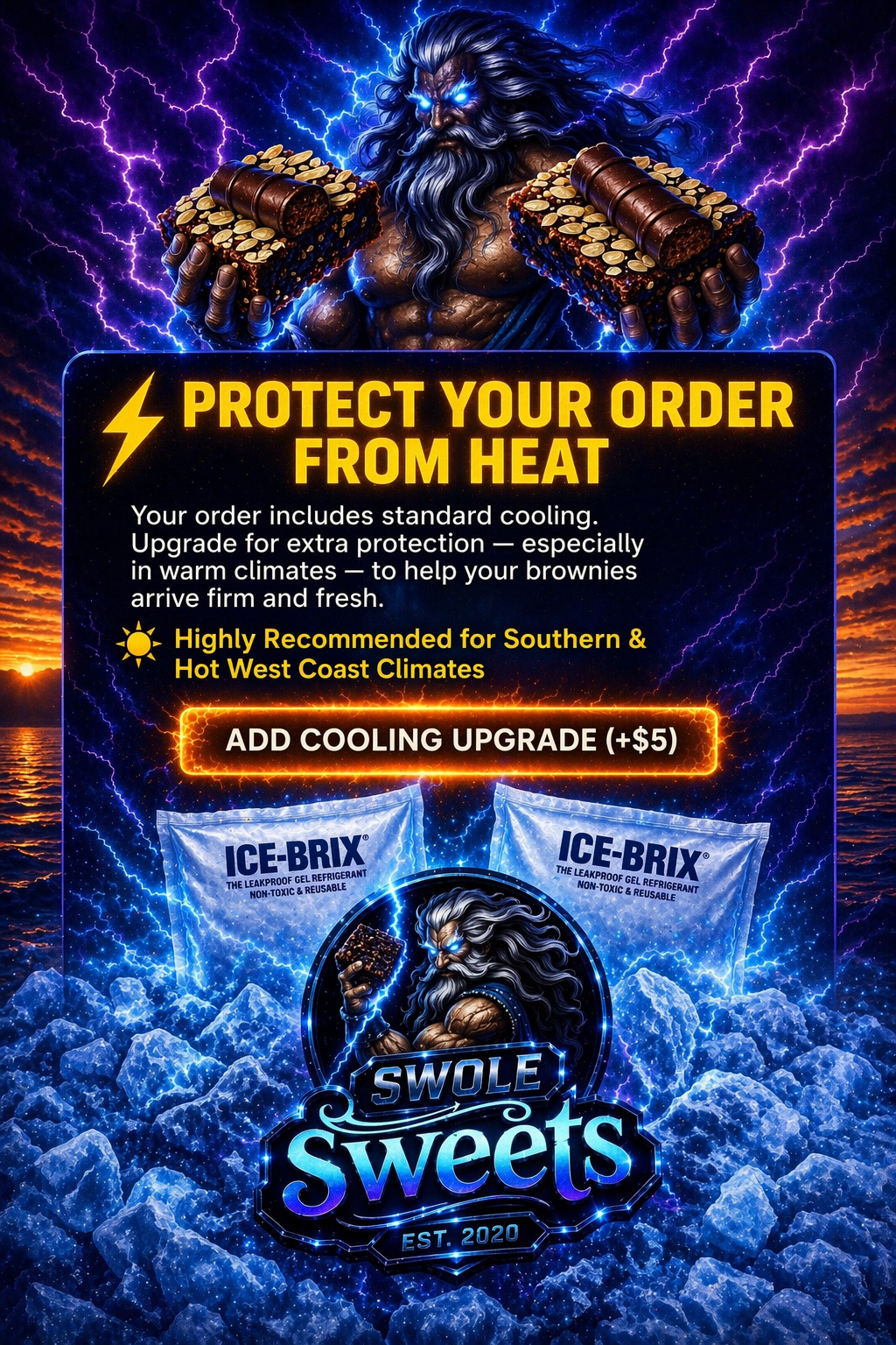 ⚡ Protect Your Order From Heat
