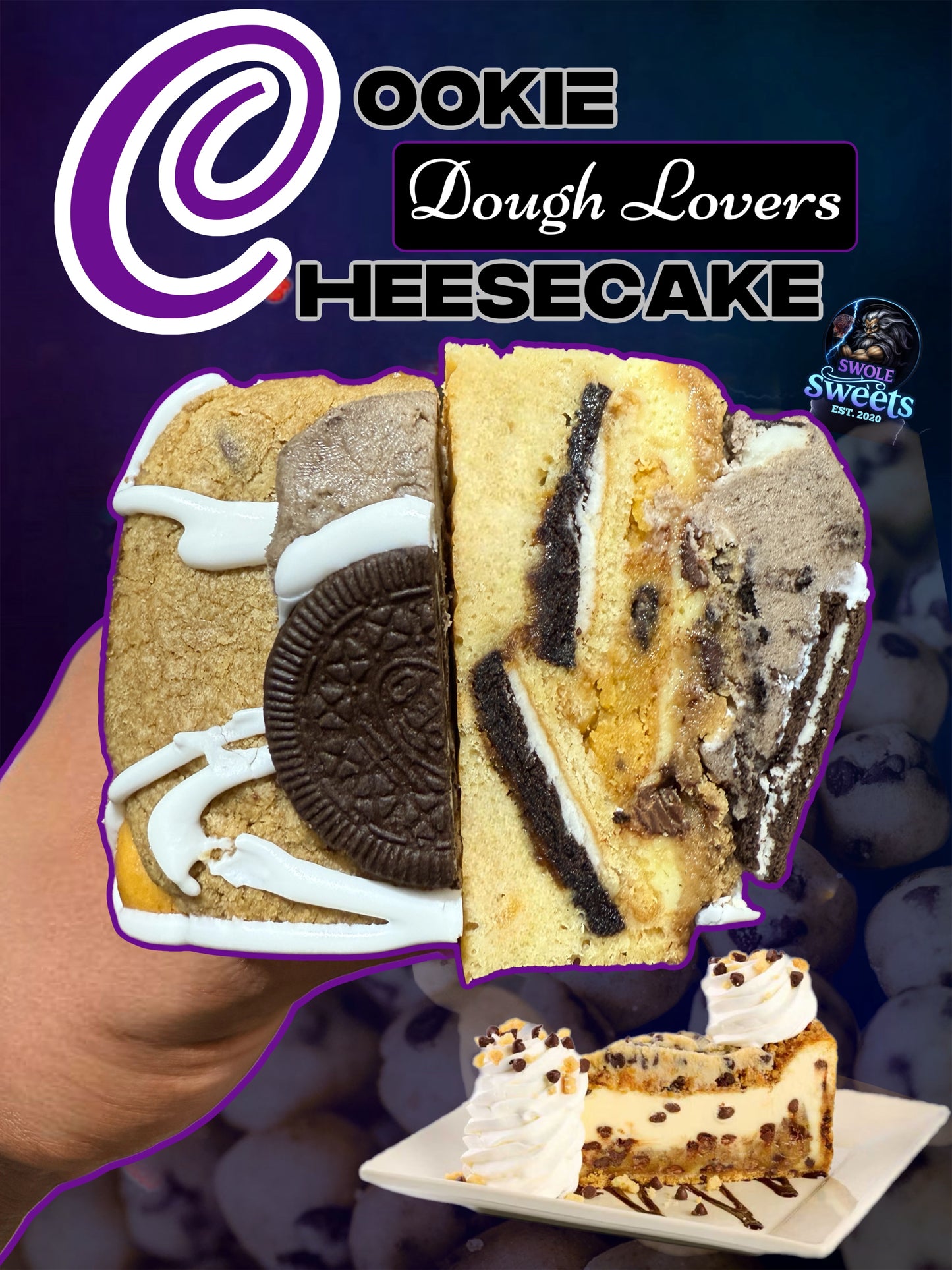 Cookie Dough Lovers Cheesecake