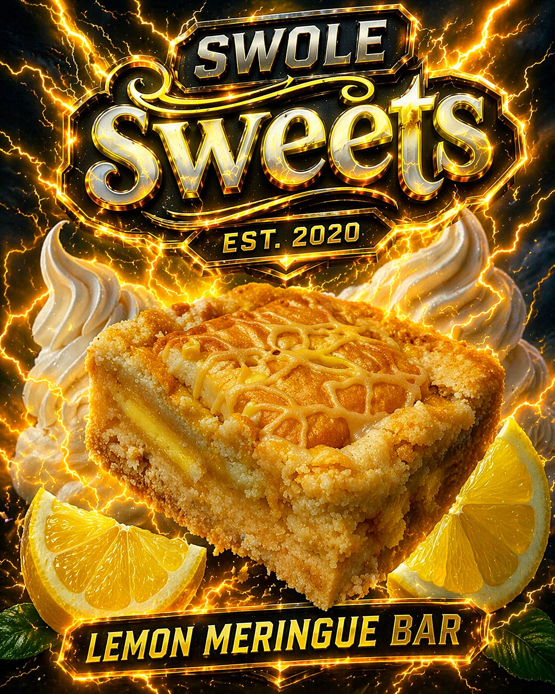 Lemon Meringue Bar