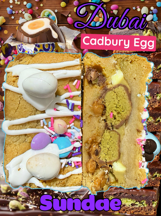 Dubai Cadbury Egg Sundae