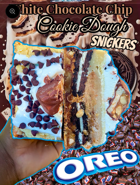 White Chocolate Chip Cookie Dough Snickers
